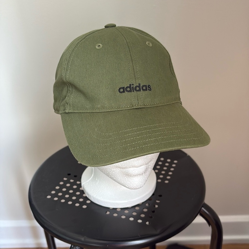 Green Adidas Hat . - Picture 6 of 7